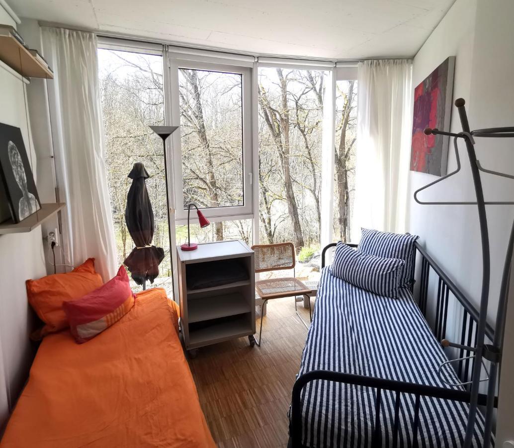 Ferienwohnung Im Turm Bellevue Mit 3 Schlafzimmern Sachsenheim Esterno foto