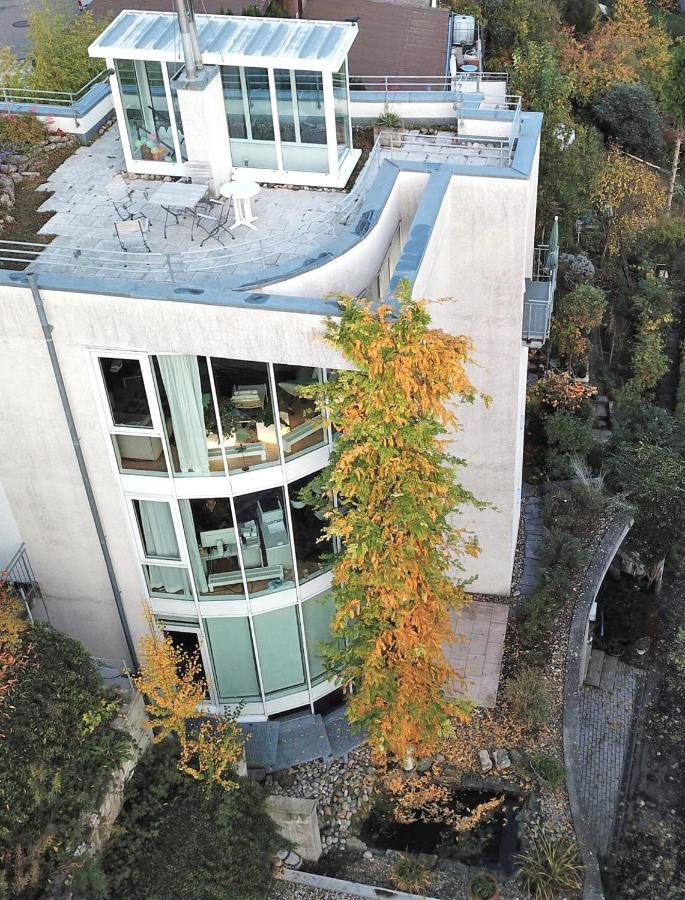 Ferienwohnung Im Turm Bellevue Mit 3 Schlafzimmern Sachsenheim Esterno foto